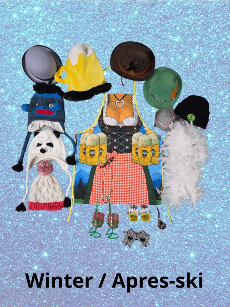 Winter/apres ski props