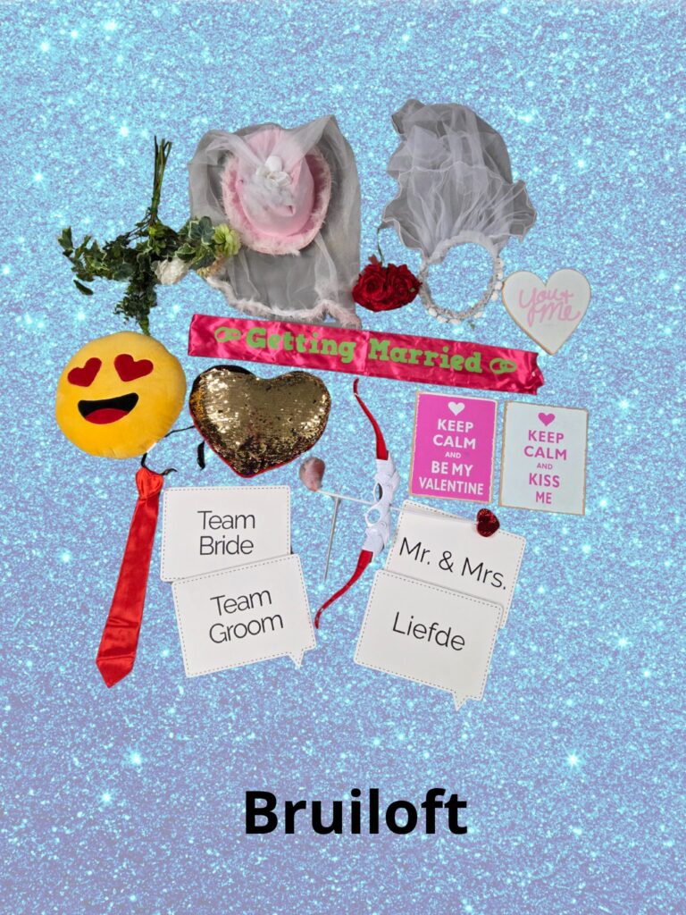 Bruiloft props
