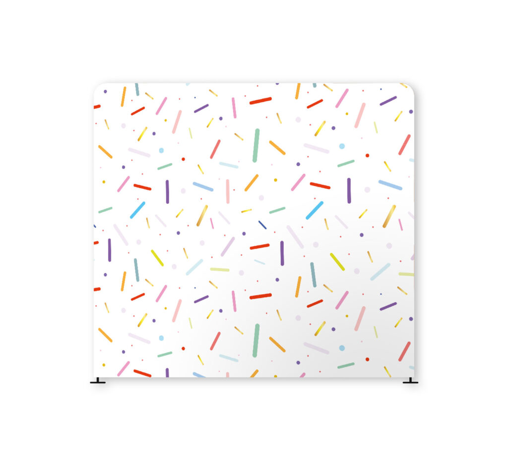 photobooth achtergrond confetti