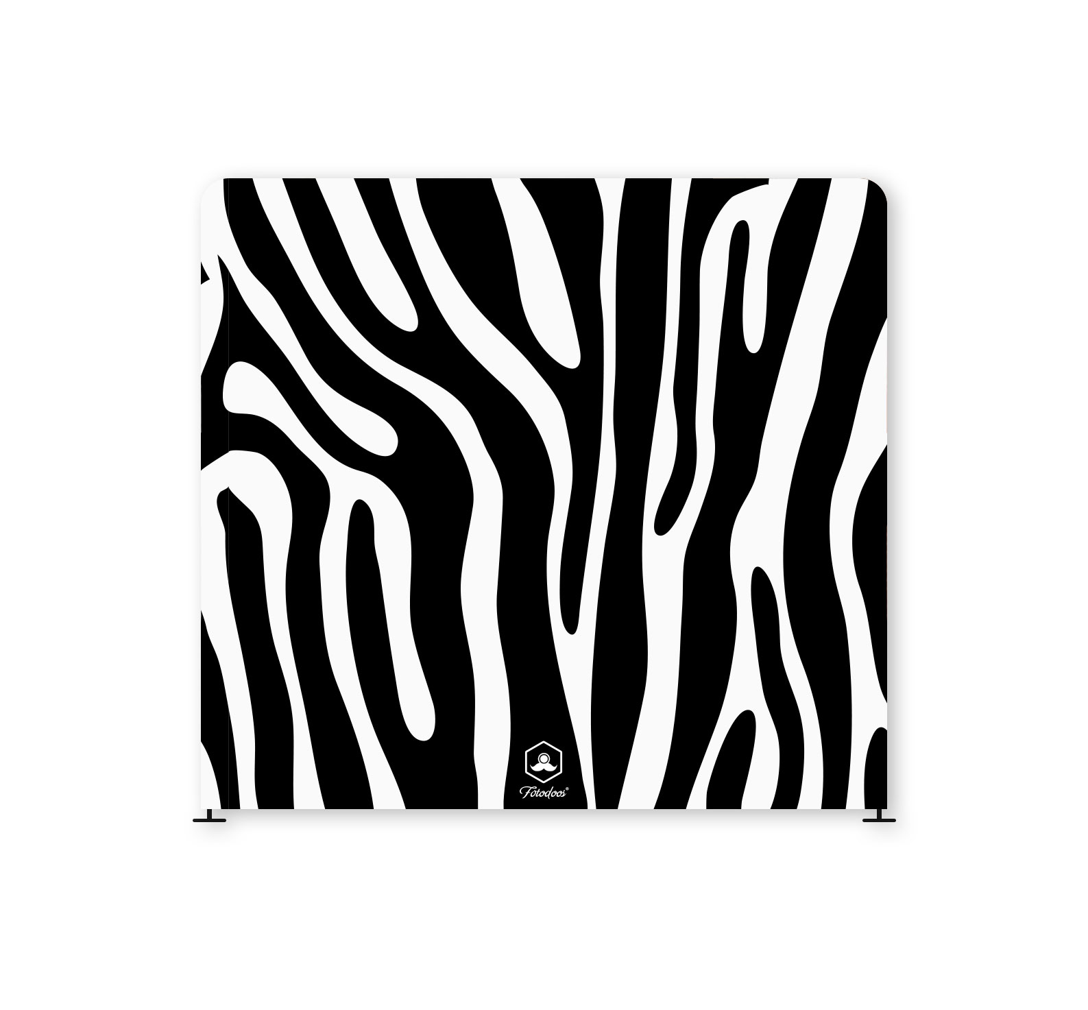 photobooth achtergrond zebra
