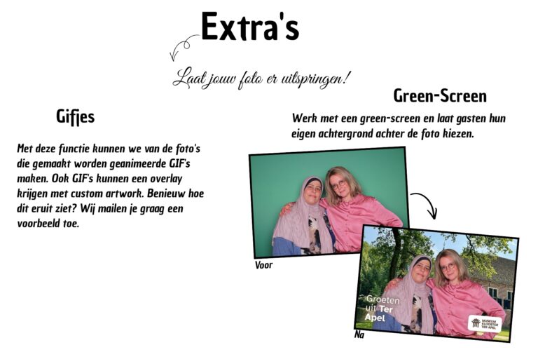 Extra's fotokader